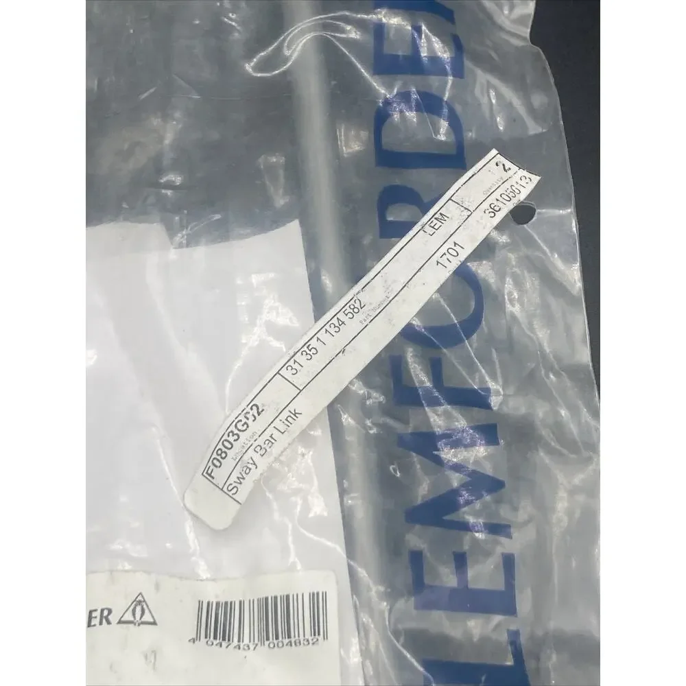 2x LEMFÖRDER FRONT ANTI ROLL BAR STABILISER PAIR 10576 02 G NEW OE REPLACEMENT